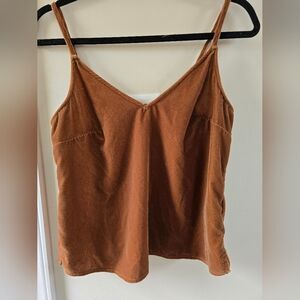 Old Navy Chesnut Y2k Relaxed Camisole